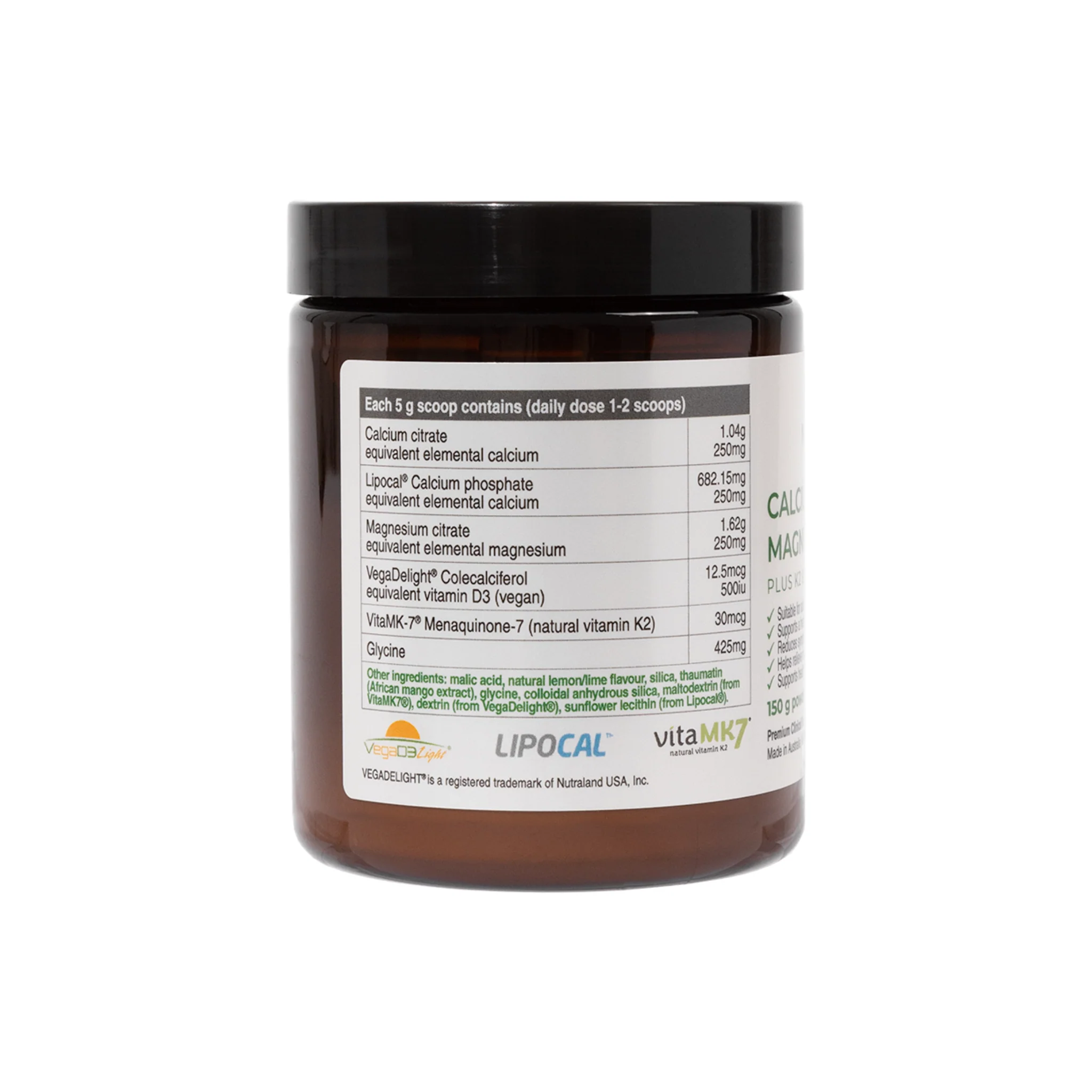 Calcium & Magnesium Plus K2 & D3 - Image 4