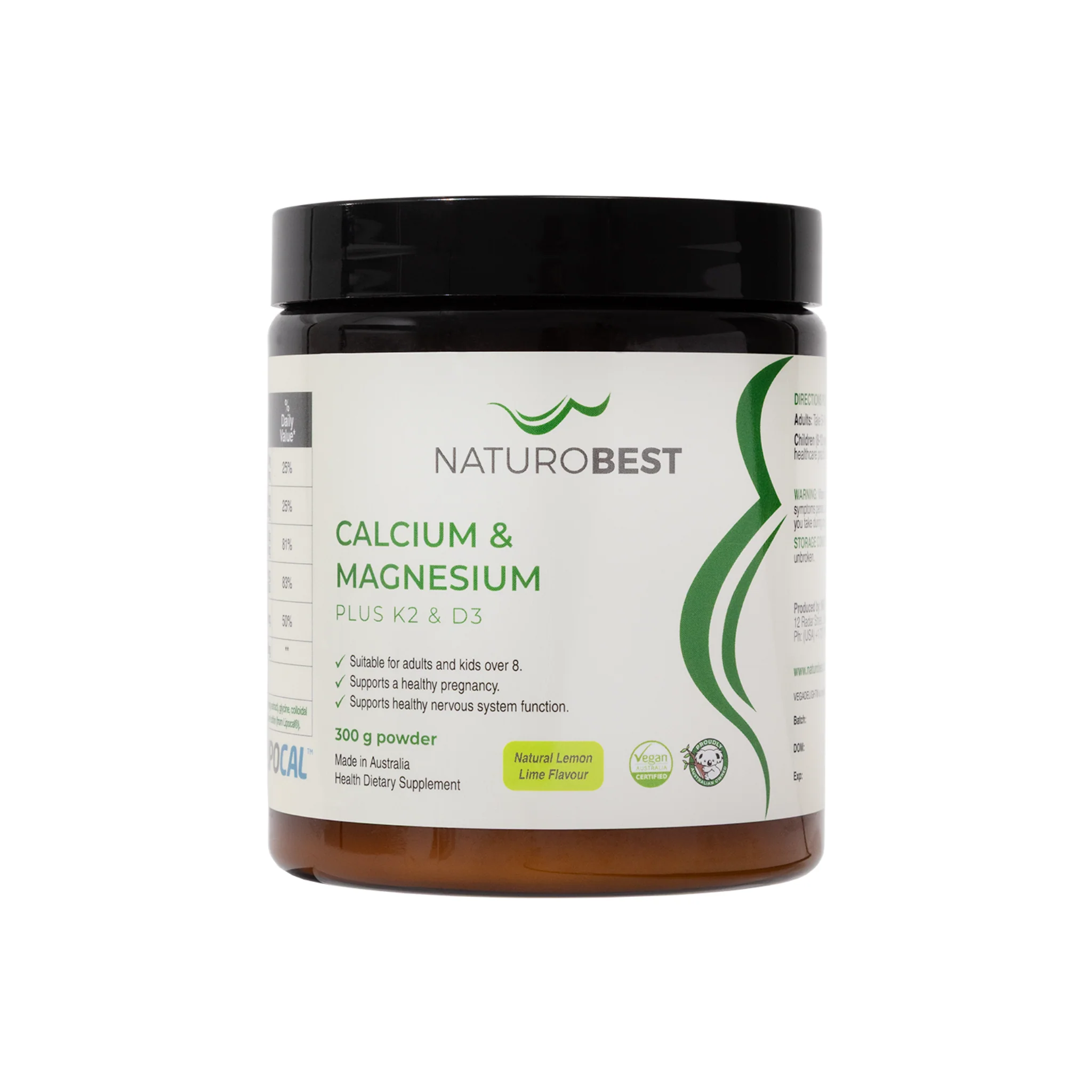 Calcium & Magnesium Plus K2 & D3 | US Label - Image 5