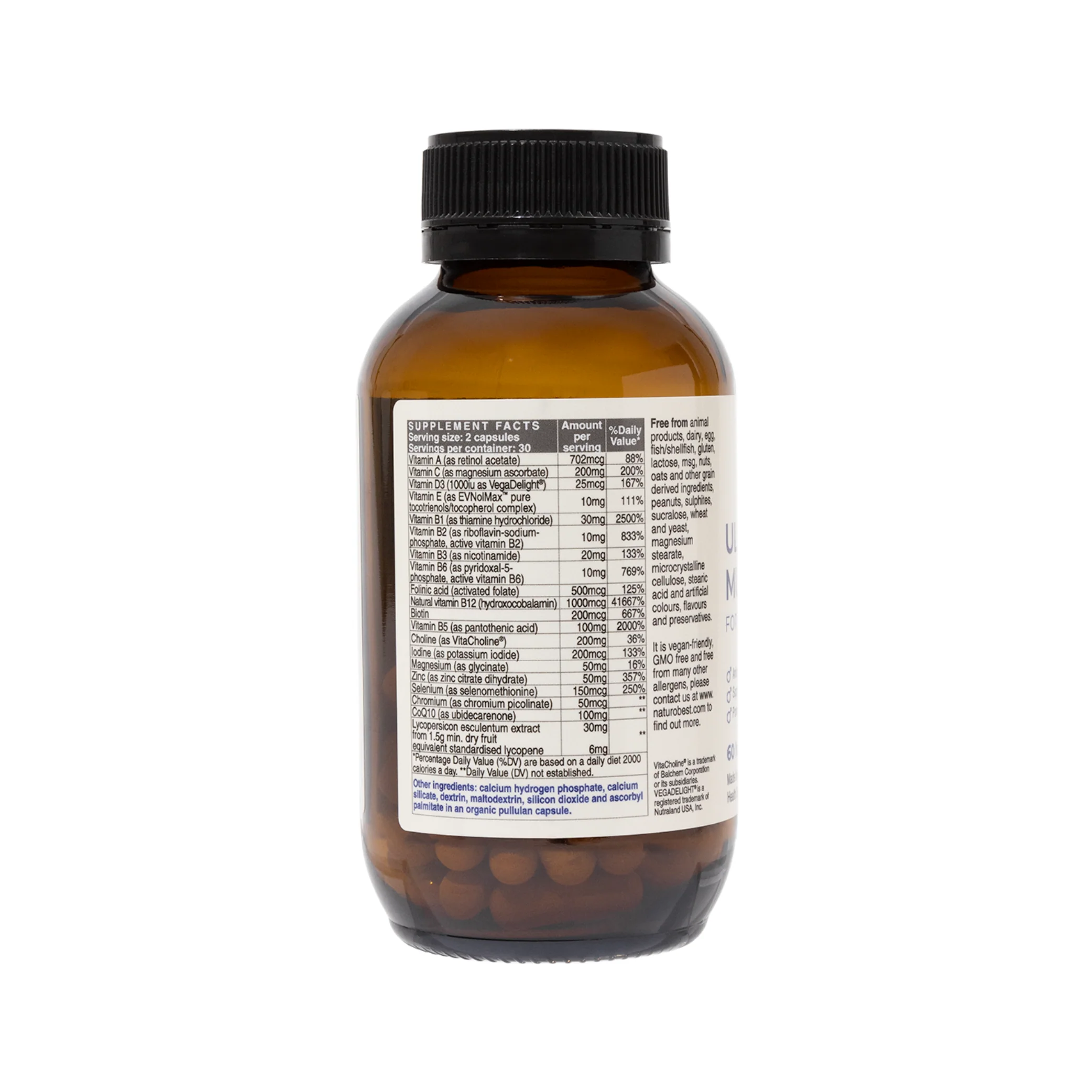 Ultimate Multi for Men | Preconception Multi for Men | US Label - Image 3
