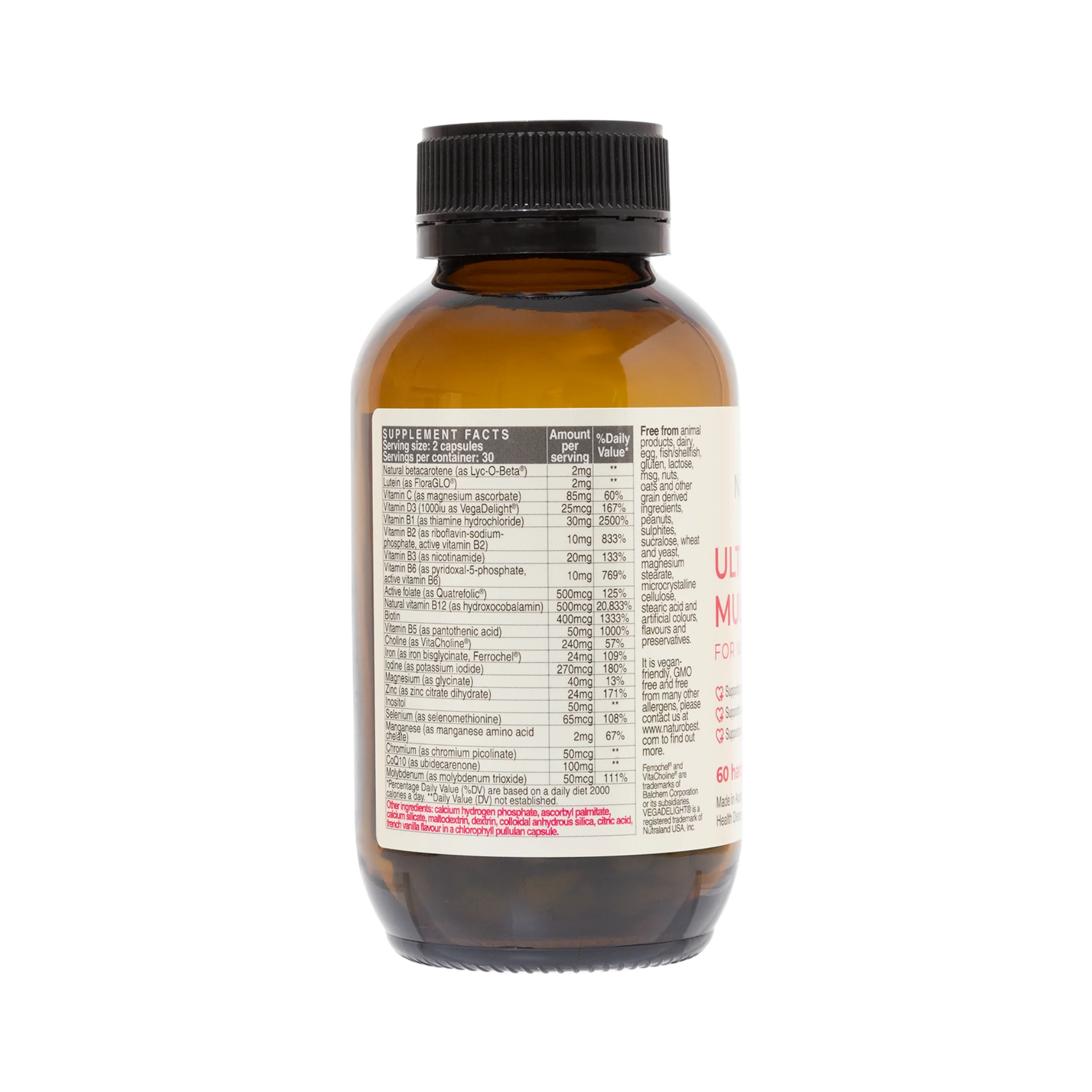 Ultimate Multi For Women | Preconception Multi | US Label - Image 3
